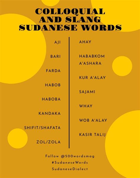 sudan language
